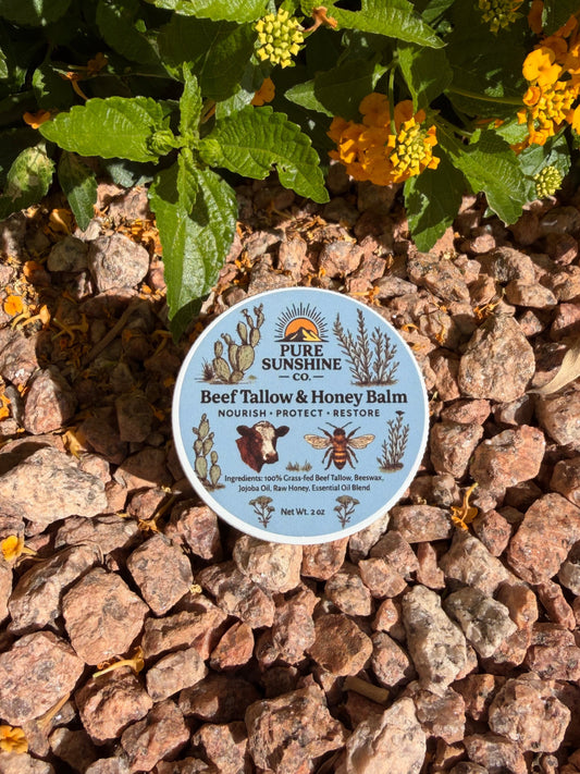 * New* Beef Tallow & Honey Balm