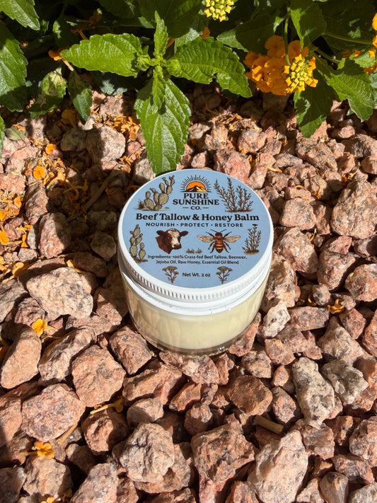* New* Beef Tallow & Honey Balm