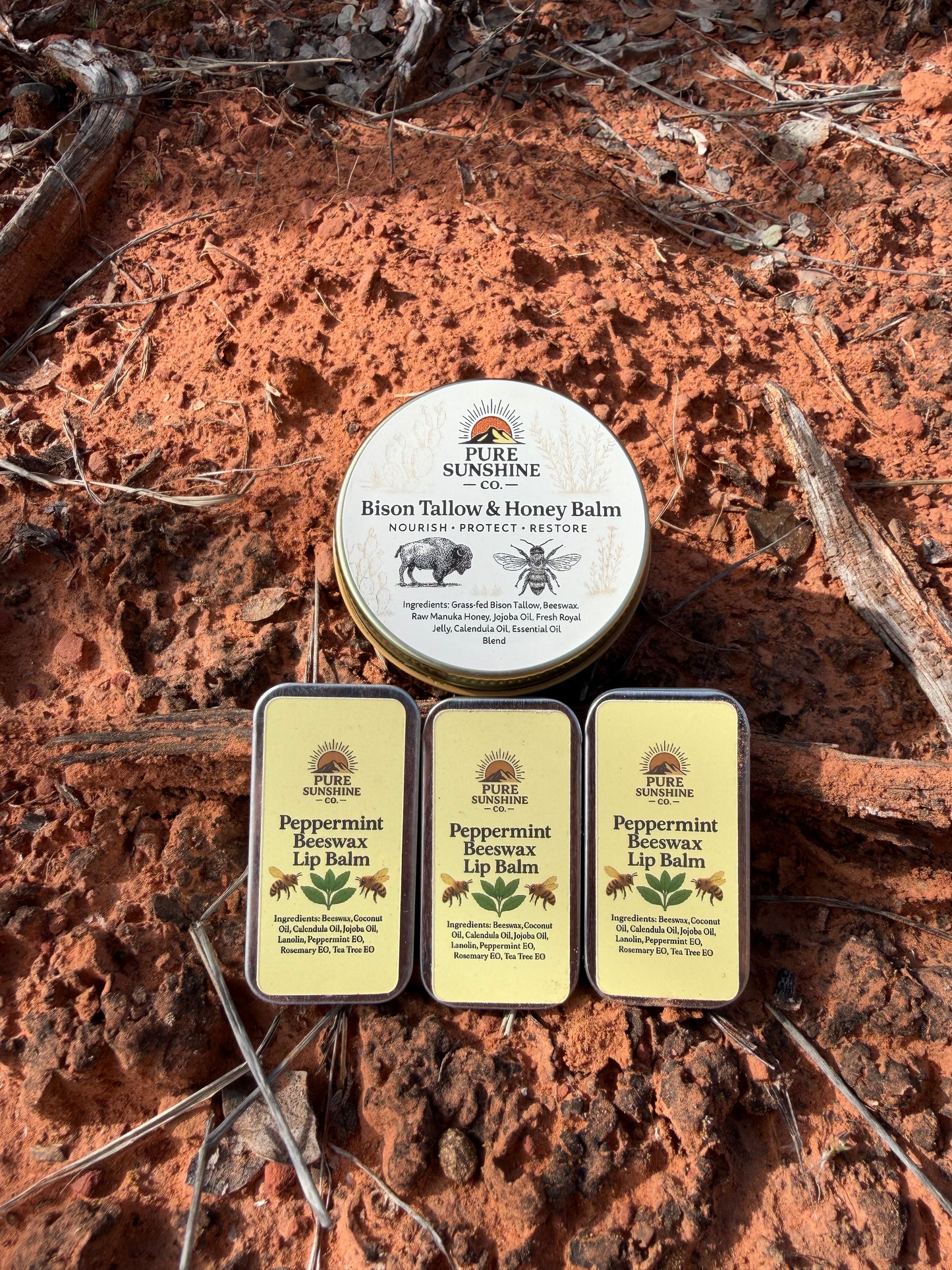 Free Shipping Tallow & Lip Balm Bundle